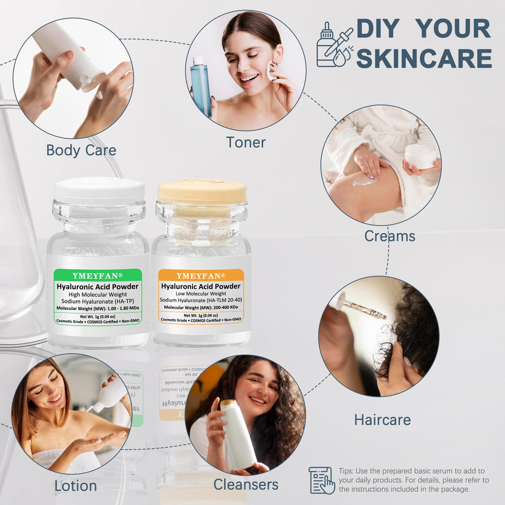 YMEYFAN HA serum for face and body hydration and routine use