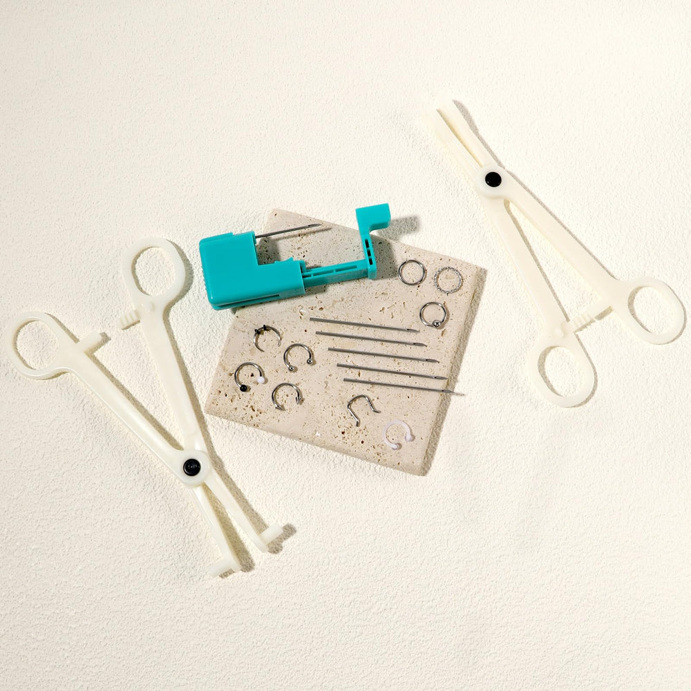 YOFANST nose rings 9pcs offer versatile styling options.