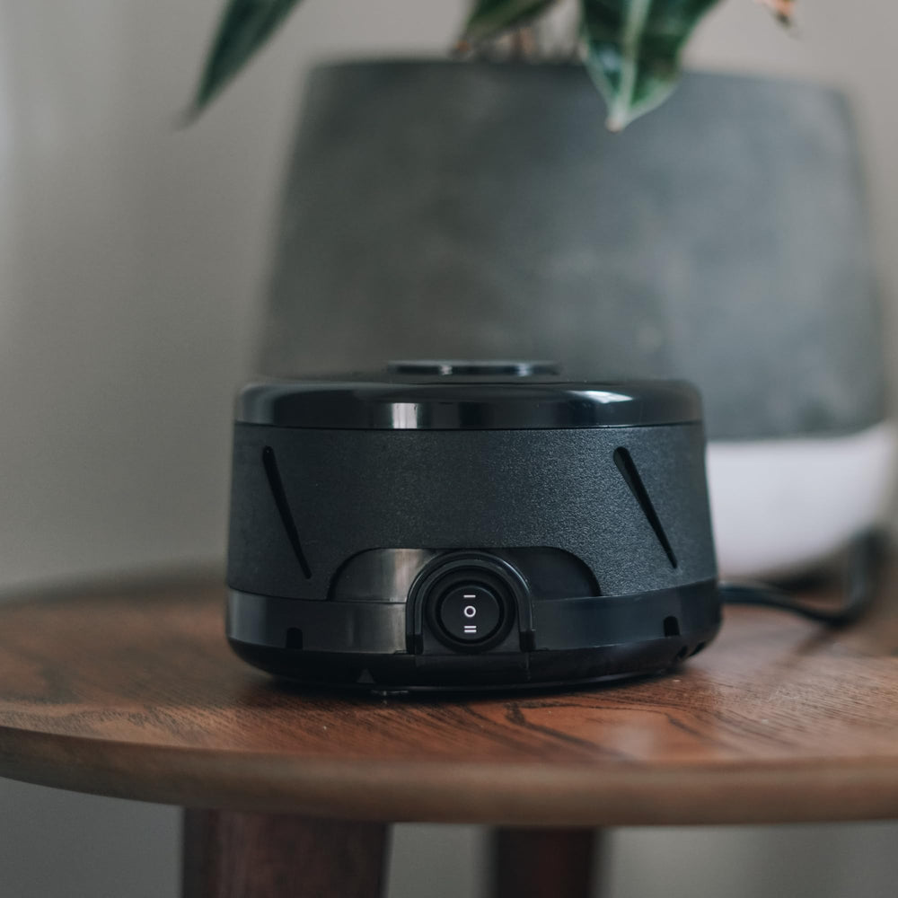 Yogasleep Dohm Classic easy-clean exterior for quick maintenance.