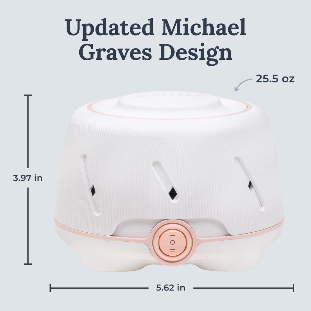 Yogasleep Dohm plug-in setup for easy bedside use