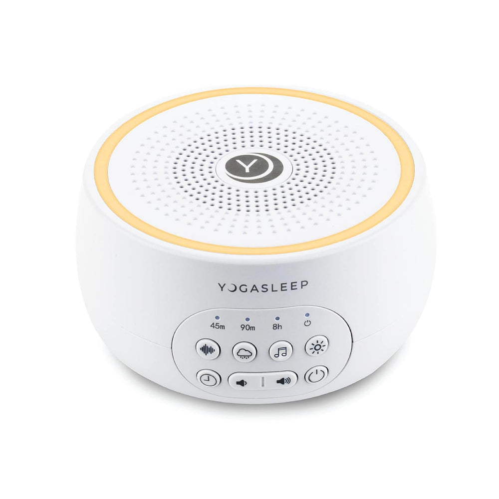 YOGASLEEP Dreamcenter sound matrix masks distractions during sleep.