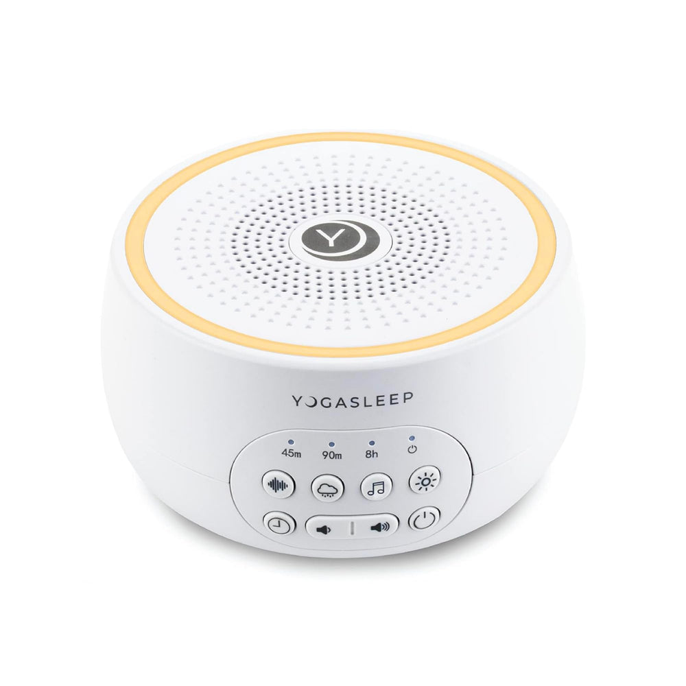 YOGASLEEP Dreamcenter sound matrix masks distractions during sleep.