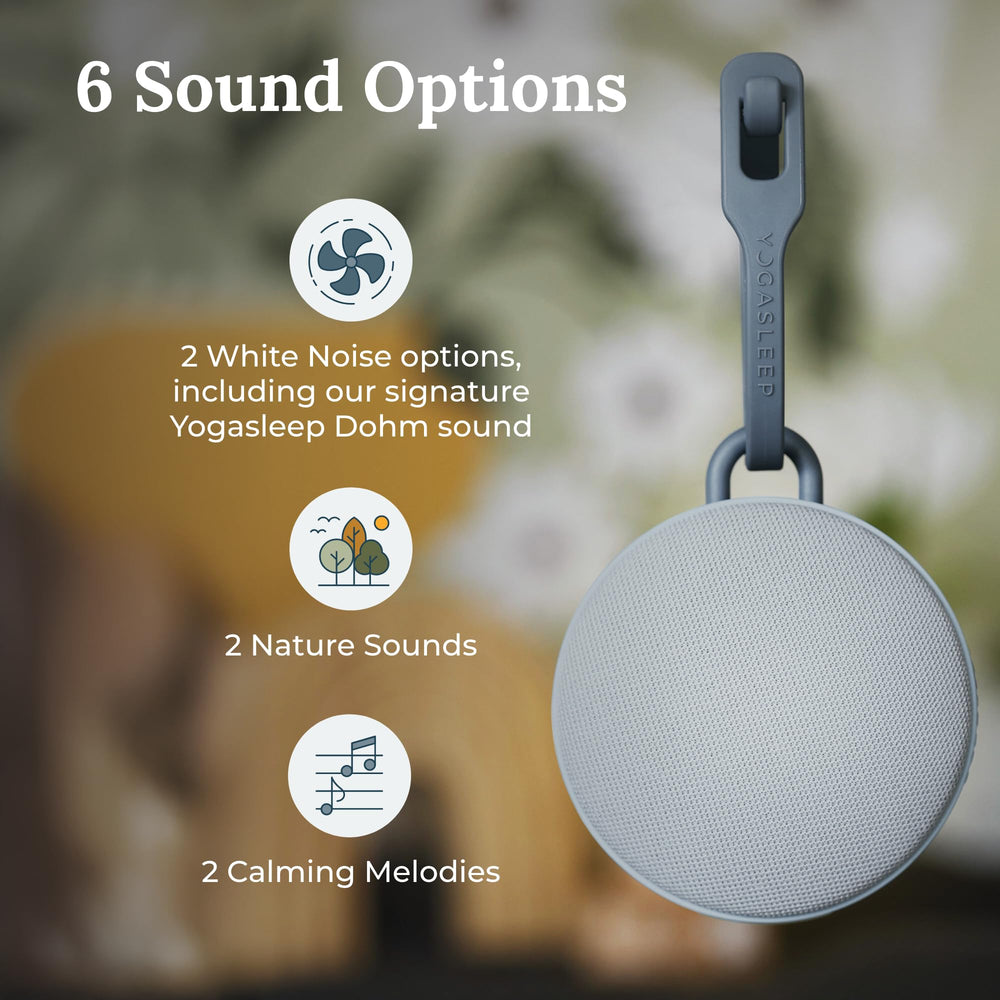 Yogasleep Hushh 2 six soothing sounds for calmer bedtimes