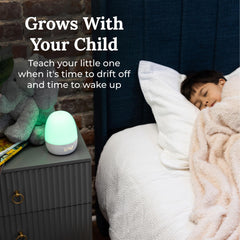 Yogasleep Light to Rise night light cues for quiet play and wake time