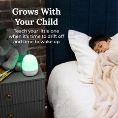 Yogasleep Light to Rise plug-in design stays powered for reliable use