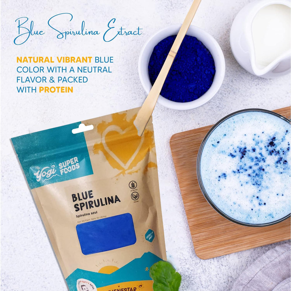 Nutrition information for Blue Spirulina Powder
