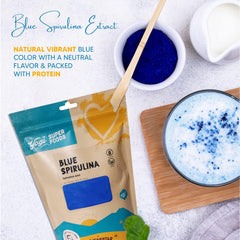 Nutrition information for Blue Spirulina Powder