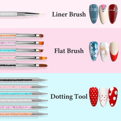 Yokilly crystal dappen dish set helps mix liquids and keep brushes tidy.