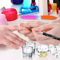 Yokilly crystal dishes store liquids neatly while keeping your workspace tidy.