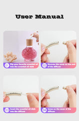 Gift-ready YOLAXGA diffuser bracelet with packaging and accessories