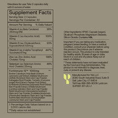Close-up of Yoli Defend capsules