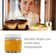 Yoli Resolve bottle on kitchen counter suggesting daily routine