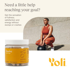 Yoli Resolve open bottle with capsules visible for easy dosing