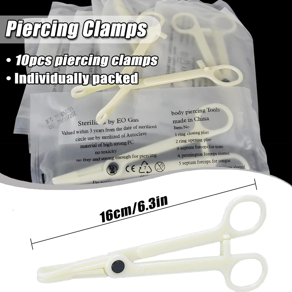 YONGDA flat-surface tool offers enhanced control during snug cartilage piercings.