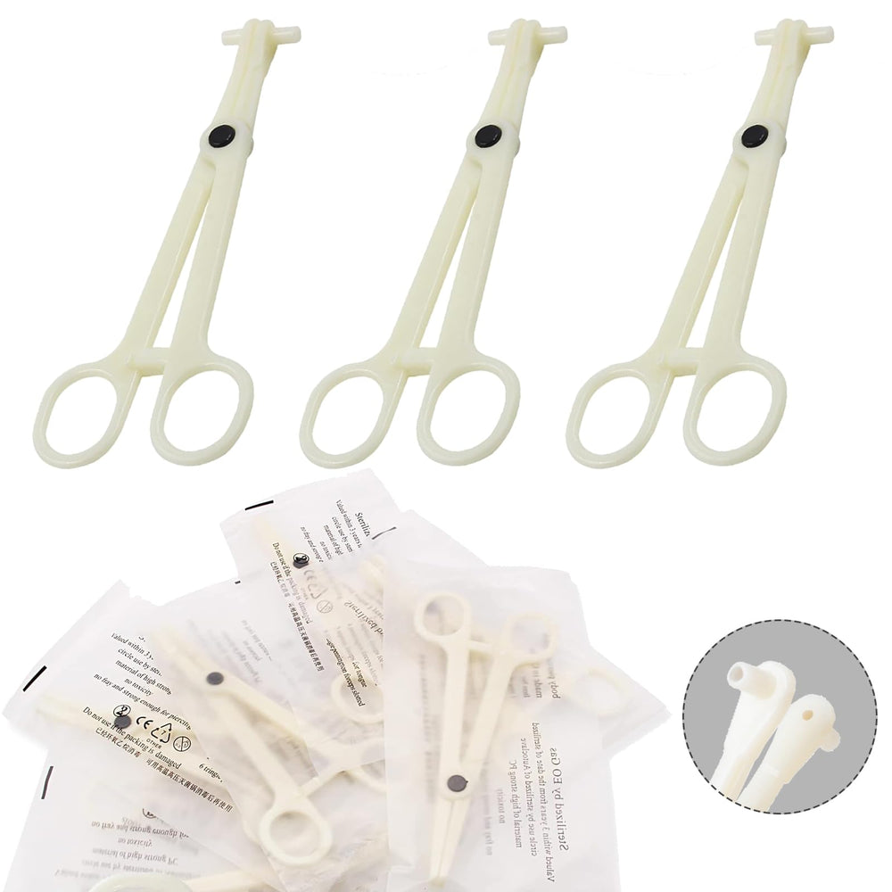 YONGDA narrow-tip septum clamps for precise placement during piercing