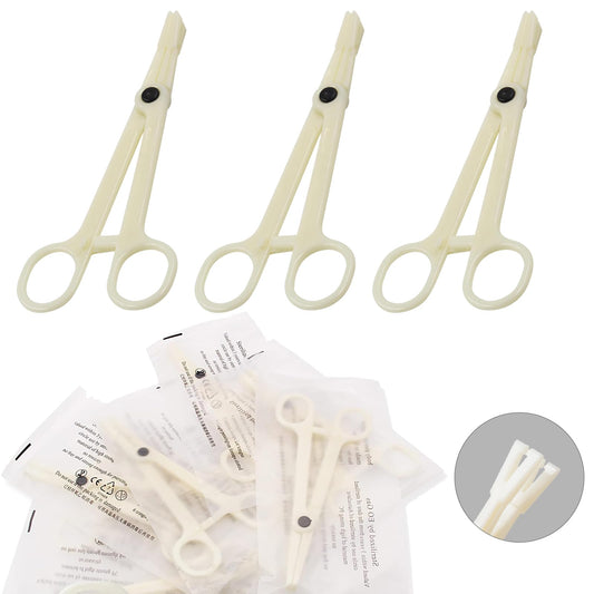 YONGDA triangle-slot design clamps for secure needle anchoring during flat and cartilage piercings.