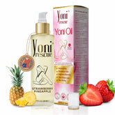 Yoni Rescue Yoni Oil bottle front for daily moisture