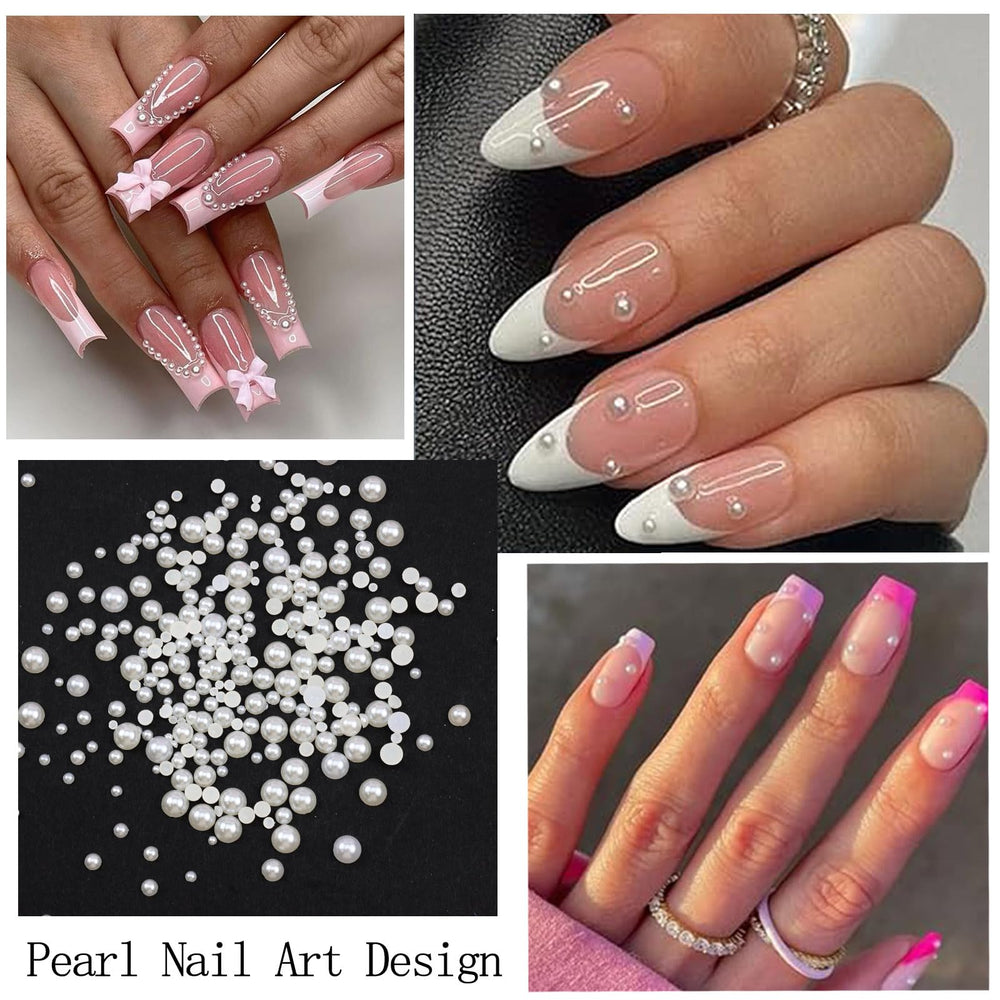 YOSOMMK pearls size 0.04-0.2in for versatile tiny to statement accents.