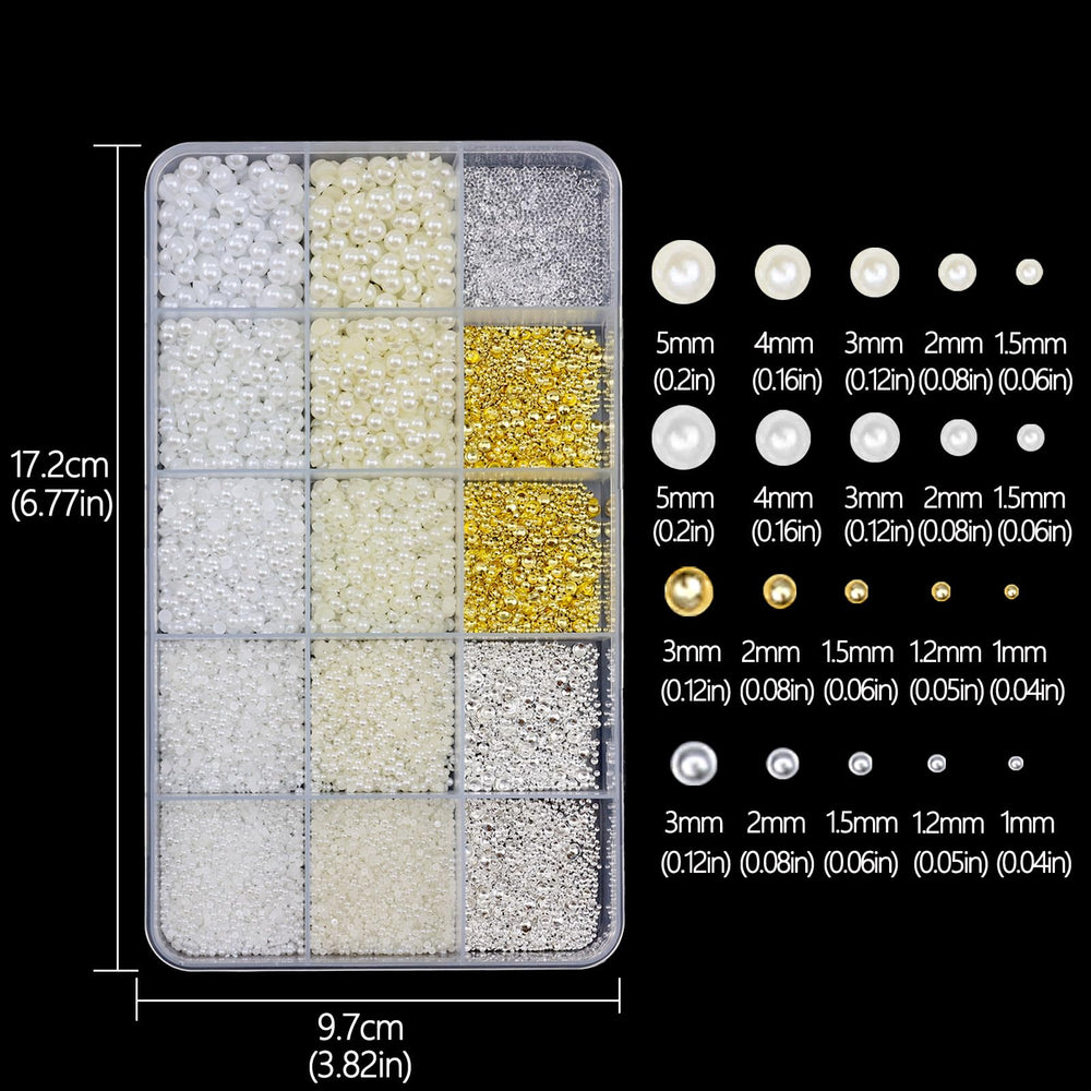 YOSOMMK all-in-one packaging keeps charms neatly organized for easy crafting.