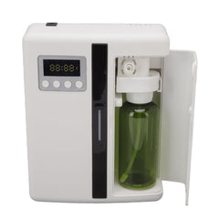 Yosoo Health Gear nebulizing nozzle close-up emphasizing rapid atomization