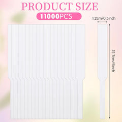 Youdaju perfume test strips wide end ideal for holding and recording scent notes.