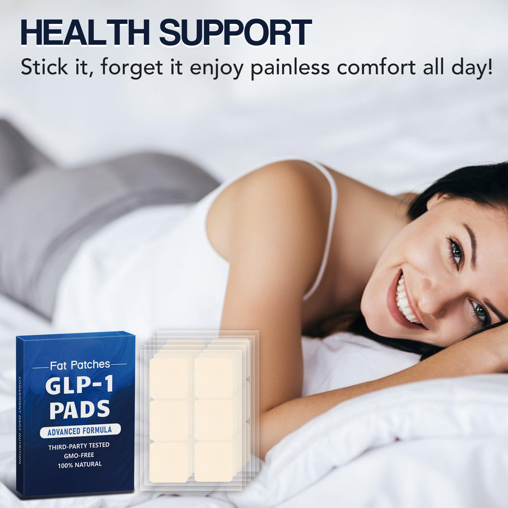 GLP-1 patch with sustained release for continuous support