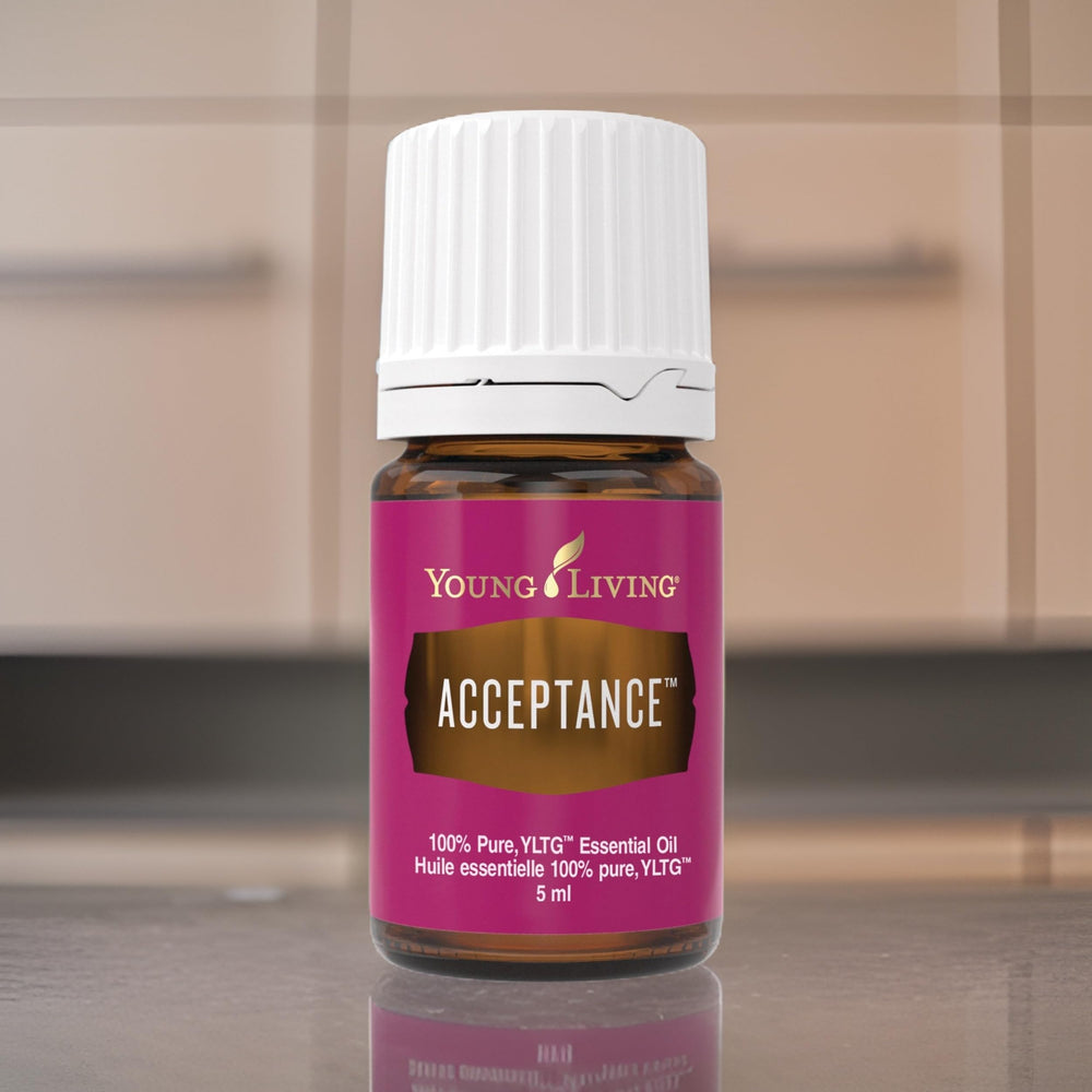 Young Living Acceptance supports quiet prayer and reflection