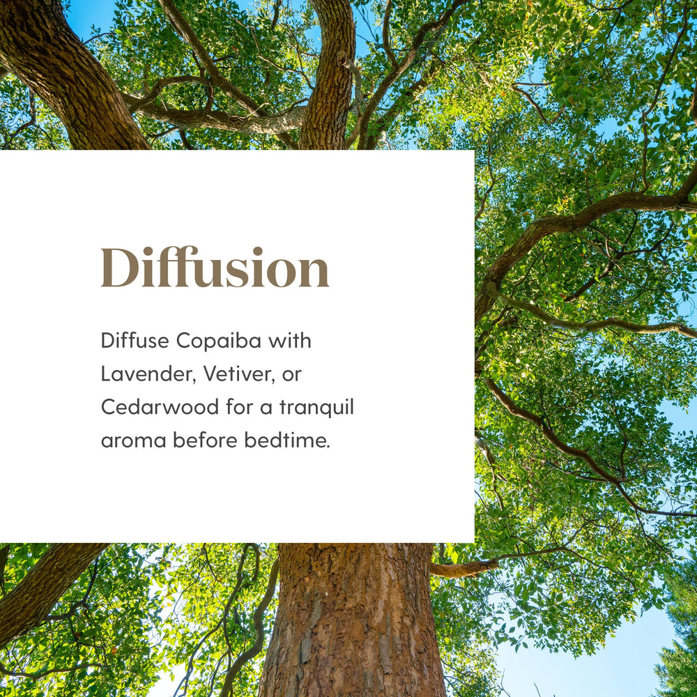 Young Living Copaiba Essential Oil used in skincare routine for vitality and refreshed skin.