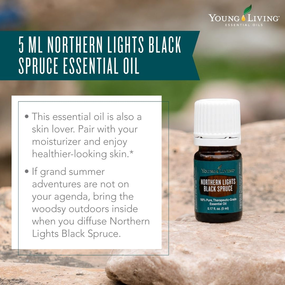 Massage avec l'huile Épinette noire du nord, détente musculaire après une journée.