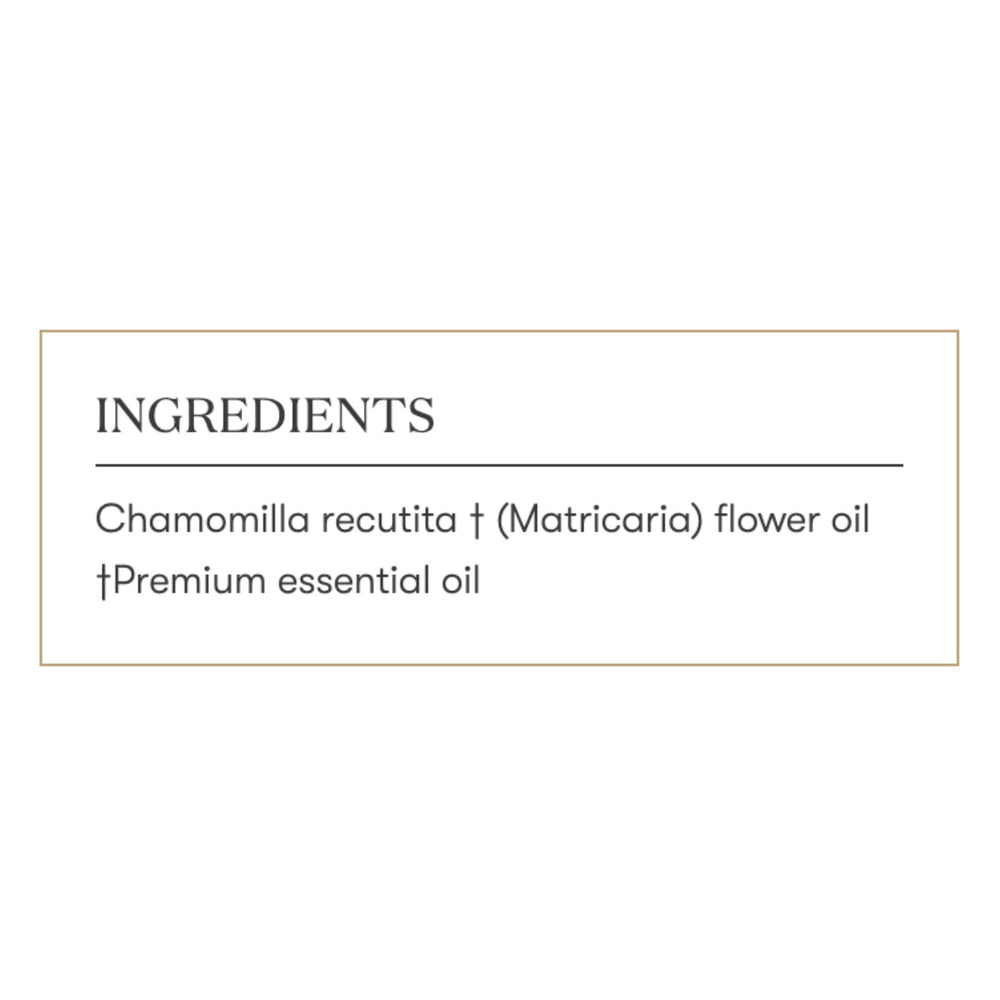 Product shot of Young Living German Chamomile 5ml for relaxation.