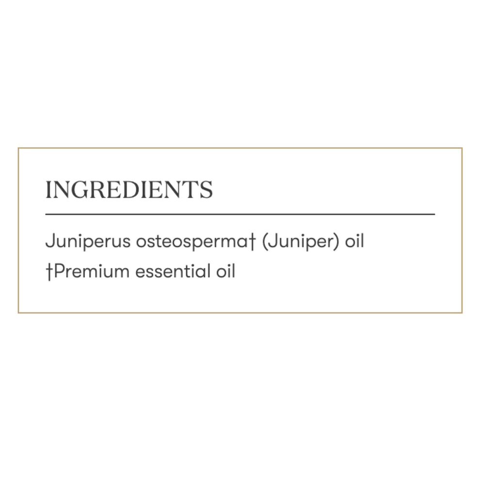 Young Living juniper essential oil 15ml bottle ready for gifting.