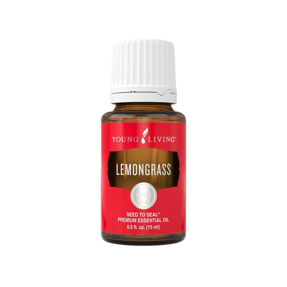 Young Living Lemongrass 15ml bottle close-up