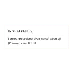 Young Living Palo Santo packaging showcases 5ml bottle and premium oil