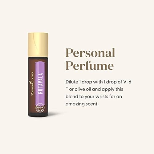 Young Living RutaVaLa Roll-On packaging emphasizes Seed to Seal purity