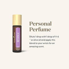 Young Living RutaVaLa Roll-On packaging emphasizes Seed to Seal purity