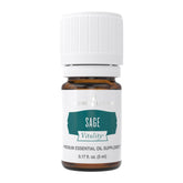 Young Living Sage Vitality 5ml bottle ready for versatile rituals and flavor use.