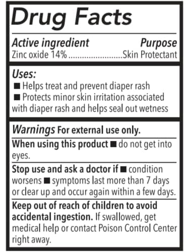 Young Living Seedlings Tender Tush natural ingredients label signals toxin-free care.