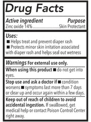 Young Living Seedlings Tender Tush natural ingredients label signals toxin-free care.