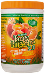 Bottles of Youngevity Beyond Tangy Tangerine 2.0 Citrus Peach Fusion