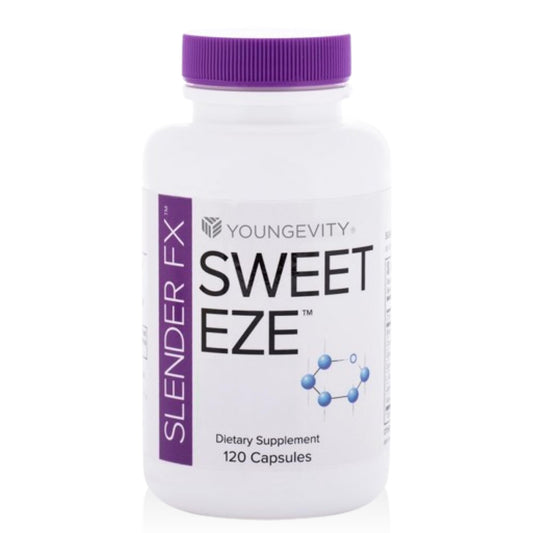 Youngevity Sweet Eze 120 capsules bottle front label