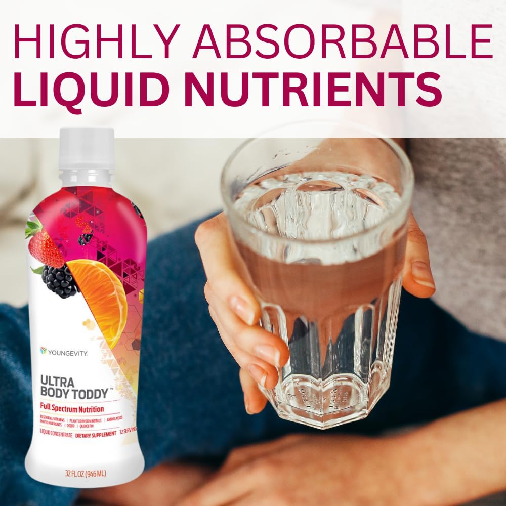 18 amino acid blend graphic for Ultra Body Toddy