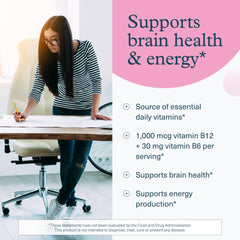 Vegan, dairy-free, soy-free and gluten-free claims for Youtheory B12B6