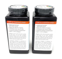 Youtheory tablets closeup displays well-formed shape for consistent dosing.