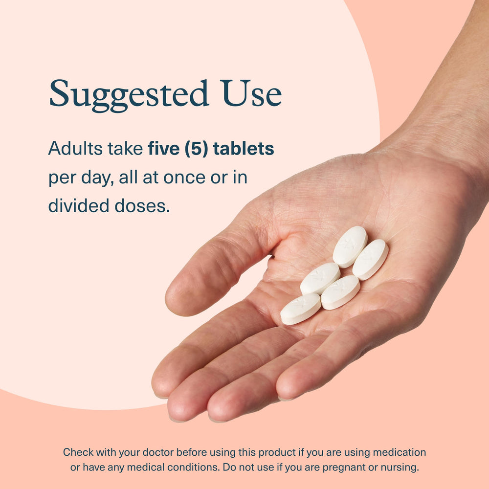 Recommended serving size and usage