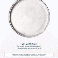 Collagen tablets displayed with 290 tablets per bottle