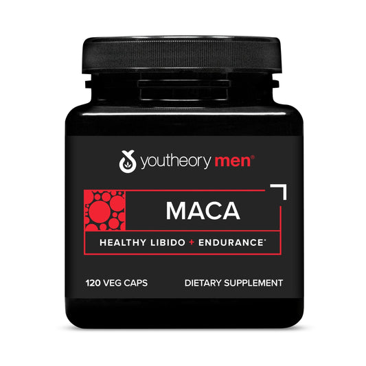 Youtheory Men's Maca bottle with capsules