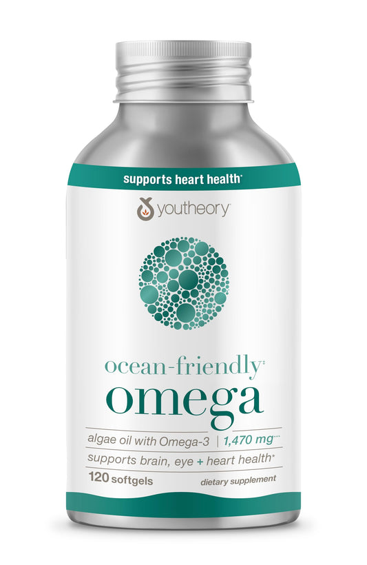 Youtheory Ocean-Friendly Omega bottle in recyclable aluminum container