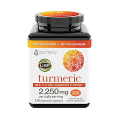 Youthory Turmeric Enhanced Formula bottle with 210 capsules