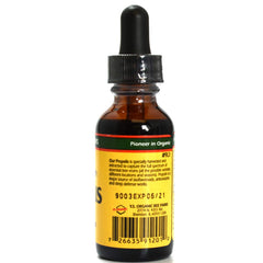 Label of YS BEE FARMS Organic Propolis 70% Ultra Strength 1 OZ