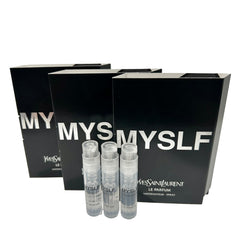YSL MYSLF Le Parfum sample vial for on-the-go testing and travel
